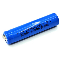 Icr10440-320 3.7V 320mAh แบตเตอรี่ลิเธียมเหล็ก