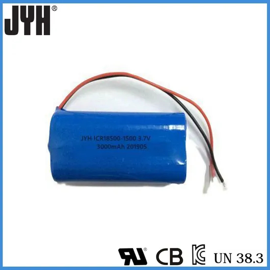 Icr18500-1500-1s2p Lithium-Ionen-Akku f&uuml;r Digitalkameras