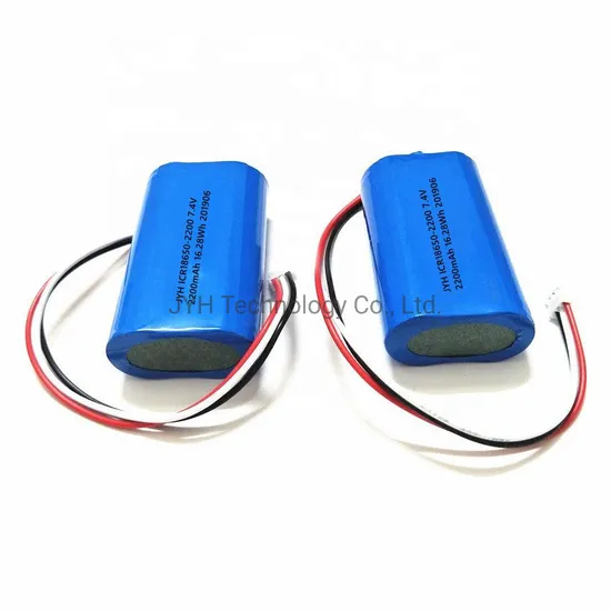 Pacote de bateria de &iacute;on de l&iacute;tio Icr18650-2200 2s1p 7,4 V