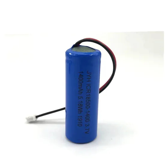Li-Ion Inr18500 1400 mAh Lithium-Ionen-Akku f&uuml;r Taschenlampen