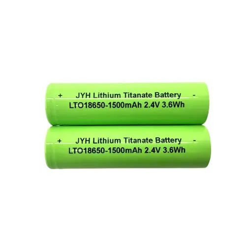 Ampla faixa de temperatura Lto 18650 Bateria de 1500mAh