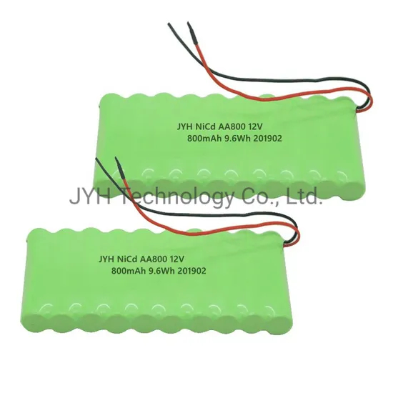 Bloco recarreg&aacute;vel da bateria de NiCd de AA800mAh 12V 9.6wh