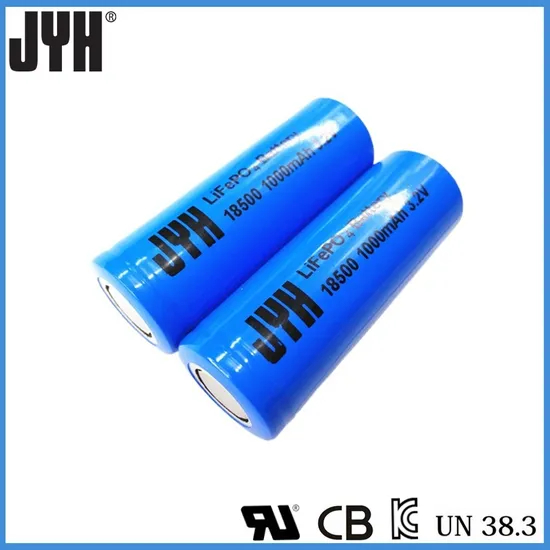 Pin LiFePO4 c&oacute; thể sạc lại 18500 3.2V 1000mAh cho đ&egrave;n lồng năng lượng mặt trời