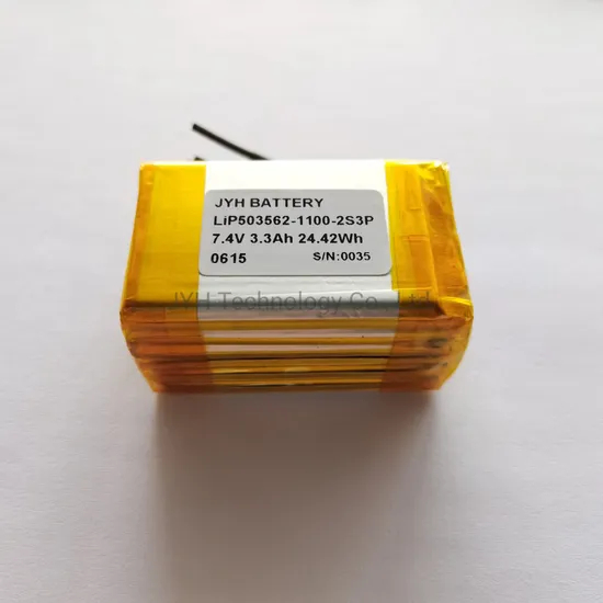 Lip503562-1100-2s3p 高品質 503562 ポリマーリチウム電池 503562 3.7V 1100mAh リチウムポリマー電池