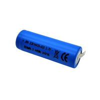 แปรงสีฟัน Icr14430-650mAh แบตเตอรี่พร้อมแท็บ