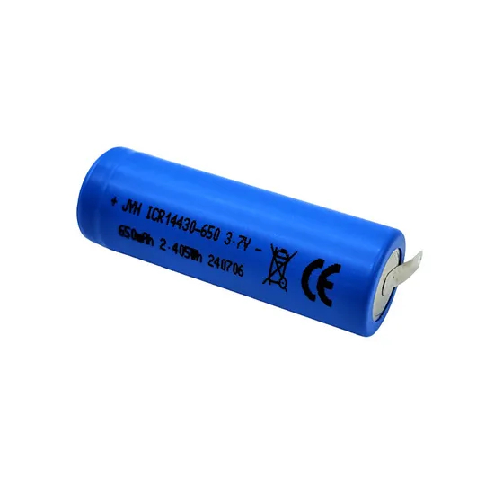 タブ付き歯ブラシ Icr14430-650mAh バッテリー