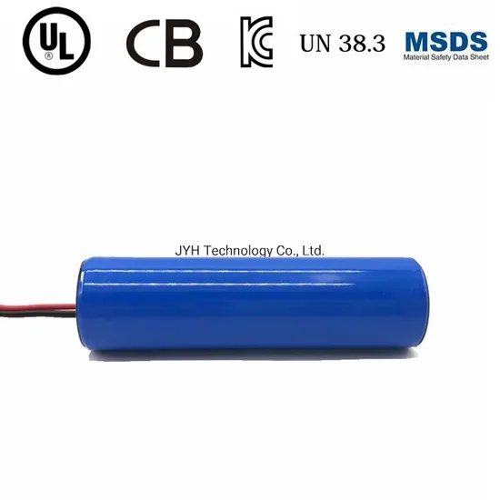 懐中電灯用リチウム イオン Inr18500 1500mAh 1s1p バッテリー パック