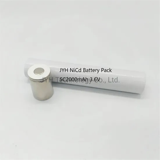 3,6 V Sc2000 mAh NiCd akkumul&aacute;tor csomag v&eacute;szvil&aacute;g&iacute;t&aacute;shoz