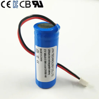 Kc Mark Icr18500 ชุดแบตเตอรี่ลิเธียม