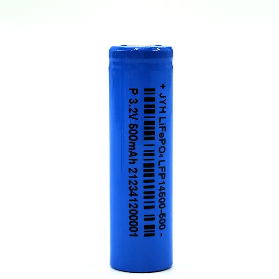 3.2V 高レート LiFePO4 14500 500mAh リチウム バッテリー