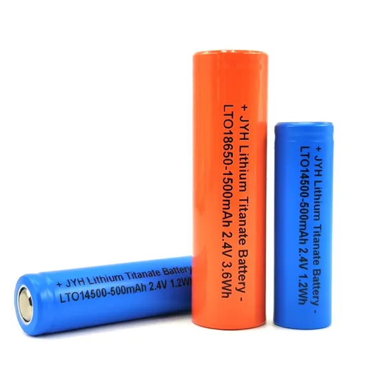 Batteria Lto al litio titanato 18650 2,4 V 1500 mAh