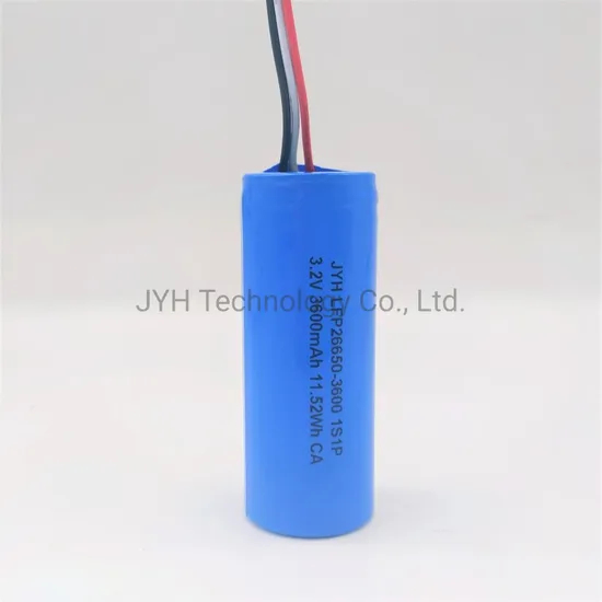 3.2V 3600mAh LFP26650 非常灯バッテリーパック