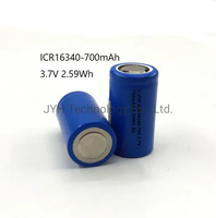 Icr16340 700 мАч аккумулятор для оборудования личной гигиены Icr16340-700