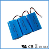 Batteria al litio Inr750mAh 7,4 V 14500 2s1p