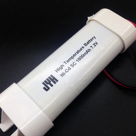 Batteria ricaricabile NiCd UL2054 7,2 V 1800 mAh