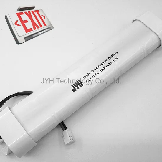 Batteria per luce di emergenza ad alta temperatura Sc1500mAh NiCd