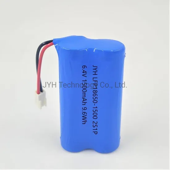 Batteria IEC62133 6,4 V 1500 mAh 2s1p LFP18650-1500 mAh