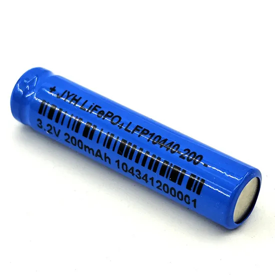 LiFePO4 10440 3,2 V 200 mAh wiederaufladbarer Akku f&uuml;r kleine Solarleuchten – UL/CB