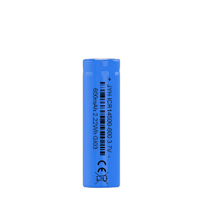 Bateria de &iacute;on de l&iacute;tio tamanho AA ICR14500-600