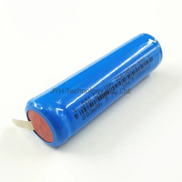 Batteria per spazzolino elettronico certificata 3,7 V 750/800 mAh Icr14500-750/ Icr14500-800