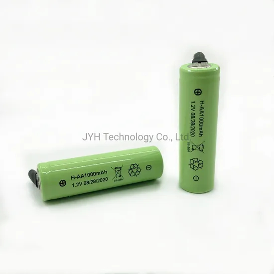 Haa1000s NiMH AA 1.2V 1000mAh แบตเตอรี่แบบชาร์จไฟได้เซลล์ AA1000 ระดับสูงสำหรับไฟควบคุม