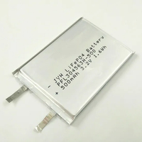 Batteria ai polimeri di litio ferro fosfato da 3,2 V 500 mAh